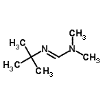 CAS#: 23314-06-9, N,N-Dimethyl-N'-(2-methyl-2-propanyl)imidoformamide