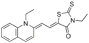 CAS#: 23350-56-3, 3-Ethyl-5-[(1-Ethyl-(1H)-Quinolin-2-Ylidene)Ethylidene]-2-Thioxothiazolidin-4-One