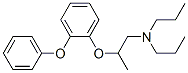 CAS 登录号：23370-93-6， 2-(2-苯氧基苯氧基)-N,N-二丙基-1-丙胺