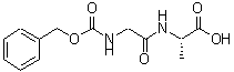 CAS 登录号：23446-00-6， N-[(苄氧基)羰基]甘氨酰丙氨酸