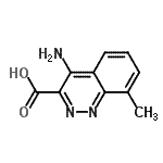 CAS 登录号：234782-66-2， 4-氨基-8-甲基-3-噌啉羧酸