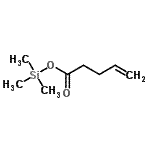 CAS 登录号：23523-56-0， 三甲基硅烷基4-戊烯酸酯