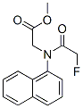 CAS 登录号：23554-61-2， N-(氟乙酰基)-N-(1-萘基)甘氨酸甲酯