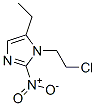 CAS 登录号：23571-43-9， 1-(2-氯乙基)-5-乙基-2-硝基-1H-咪唑