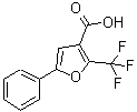 CAS 登录号：23584-85-2， 5-苯基-2-(三氟甲基)-3-糠酸