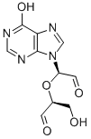 CAS#: 23590-99-0, (alphaR)-alpha-[(R)-1-Formyl-2-Hydroxyethoxy]-1,6-Dihydro-6-Oxo-9H-Purine-9-Acetaldehyde