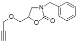 CAS#: 23598-56-3, 3-Benzyl-5-[(2-Propynyloxy)Methyl]Oxazolidin-2-One
