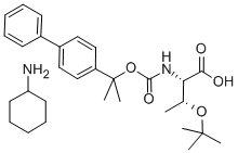CAS 登录号：23631-92-7， 联苯氧羰基-(叔丁基)-苏氨酸环己基胺盐