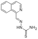 CAS 登录号：2365-26-6， 2-(1-异喹啉基亚甲基)肼基硫代甲酰胺