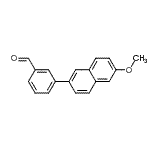 CAS#: 237069-42-0, 3-(6-Methoxy-2-Naphthyl)Benzaldehyde