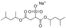 CAS 登录号：2373-38-8， 2-磺基-丁二酸 1,4-二(1,3-二甲基丁基)酯钠盐(1:1)