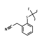 CAS#: 237424-20-3, {2-[(Trifluoromethyl)Sulfanyl]Phenyl}Acetonitrile