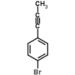 CAS 登录号：23773-30-0， 1-溴-4-(1-丙炔-1-基)苯