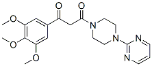 CAS#: 23776-35-4, 1-(2-Pyrimidinyl)-4-[3-(3,4,5-Trimethoxyphenyl)-1,3-Dioxopropyl]Piperazine