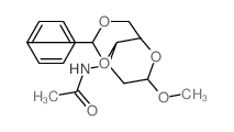 CAS#: 23819-31-0, Methyl 3-(Acetylamino)-2,3-Dideoxy-4,6-O-Benzylidene-alpha-D-Ribo-Hexopyranoside