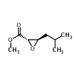CAS#: 238413-43-9, Methyl (2S,3R)-3-Isobutyl-2-Oxiranecarboxylate