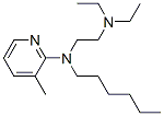 CAS 登录号：23845-99-0， N-[2-(二乙基氨基)乙基]-N-己基-3-甲基-2-吡啶胺
