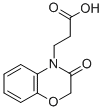 CAS 登录号：23866-15-1， 2,3-二氢-3-氧代-4H-1,4-苯并恶嗪-4-丙酸