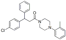 CAS#: 23904-87-2, 3-(4-Chlorophenyl)-3-Phenyl-1-[4-(2-Methylphenyl)-1-Piperazinyl]-1-Propanone