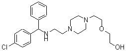 CAS#: 23905-10-4, 2-[2-[4-[2-[(4-Chloro-alpha-Phenylbenzyl)Amino]Ethyl]-1-Piperazinyl]Ethoxy]Ethanol