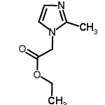 CAS 登录号：239065-60-2， 乙基(2-甲基-1H-咪唑-1-基)乙酸酯