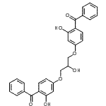 CAS#: 23911-85-5, {(2-Hydroxy-1,3-Propanediyl)Bis[Oxy(2-Hydroxy-4,1-Phenylene)]}Bis(Phenylmethanone)