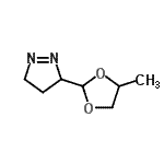 CAS#: 23936-72-3, 3-(4-Methyl-1,3-Dioxolan-2-Yl)-4,5-Dihydro-3H-Pyrazole