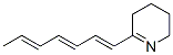 CAS#: 23943-03-5, 2-[(1E,3E,5E)-Hepta-1,3,5-Trienyl]-3,4,5,6-Tetrahydropyridine
