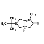 CAS 登录号：239476-79-0， (3aR)-6-甲基-2-(2-甲基-2-丙基)-2,3,3A,4-四氢环戊烯并[c]吡咯-5(1H)-酮