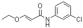 CAS 登录号：23980-99-6， (2E)-N-(3-氯苯基)-3-乙氧基丙烯酰胺