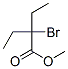 CAS 登录号：2399-18-0， 2-溴-2-乙基丁酸甲酯