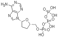 CAS 登录号：24027-80-3， 2',3'-二脱氧腺苷 5'-三磷酸酯