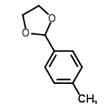 CAS 登录号：2403-51-2， 2-(4-甲基苯基)-1,3-二氧戊环