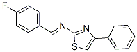 CAS#: 24050-99-5, 2-[(4-Fluorobenzylidene)Amino]-4-Phenylthiazole