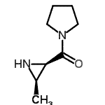 CAS 登录号：240805-37-2， [(2R,3R)-3-甲基氮丙啶-2-基]-吡咯烷-1-基-甲酮