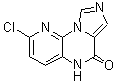 CAS 登录号：240815-52-5， 2-氯咪唑并[1,5-a]吡啶并[3,2-E]吡嗪-6(5H)-酮