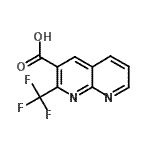 CAS#: 241154-08-5, 2-(Trifluoromethyl)-1,8-Naphthyridine-3-Carboxylic Acid