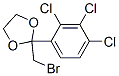 CAS#: 24169-32-2, 2-(Bromomethyl)-2-(2,3,4-Trichlorophenyl)-1,3-Dioxolane