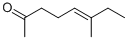 CAS 登录号：24199-46-0， 6-甲基-5-辛烯-2-酮