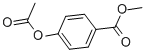 CAS 登录号：24262-66-6， 4-(乙酰氧基)-苯甲酸甲酯