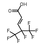 CAS 登录号：243139-64-2， (2E)-4,5,5,5-四氟-4-(三氟甲基)-2-戊烯酸
