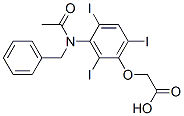 CAS 登录号：24340-12-3， [3-(N-苄基乙酰氨基)-2,4,6-三碘苯氧基]乙酸