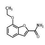 CAS 登录号：243446-34-6， 7-乙氧基-1-苯并呋喃-2-甲酰胺