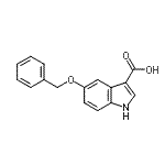 CAS#: 24370-73-8, 5-(Benzyloxy)-1H-Indole-3-Carboxylic Acid