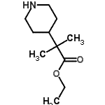 CAS#: 243836-26-2, Ethyl 2-Methyl-2-(4-Piperidyl)Propanoate