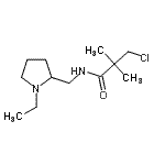 CAS#: 243963-39-5, 3-Chloro-N-[(1-Ethyl-2-Pyrrolidinyl)Methyl]-2,2-Dimethylpropanamide