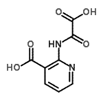 CAS#: 243990-03-6, 2-[(Carboxycarbonyl)Amino]Nicotinic Acid