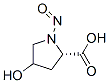 CAS 登录号：2443-30-3， (2S)-4-羟基-1-亚硝基吡咯烷-2-羧酸