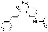 CAS 登录号：24449-58-9， N-[4-羟基-3-(1-氧代-3-苯基烯丙基)苯基]乙酰胺