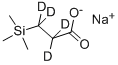 CAS#: 24493-21-8, 3-(Trimethylsilyl)-Propionic-2,2,3,3-D4acid Sodium Salt (1:1)